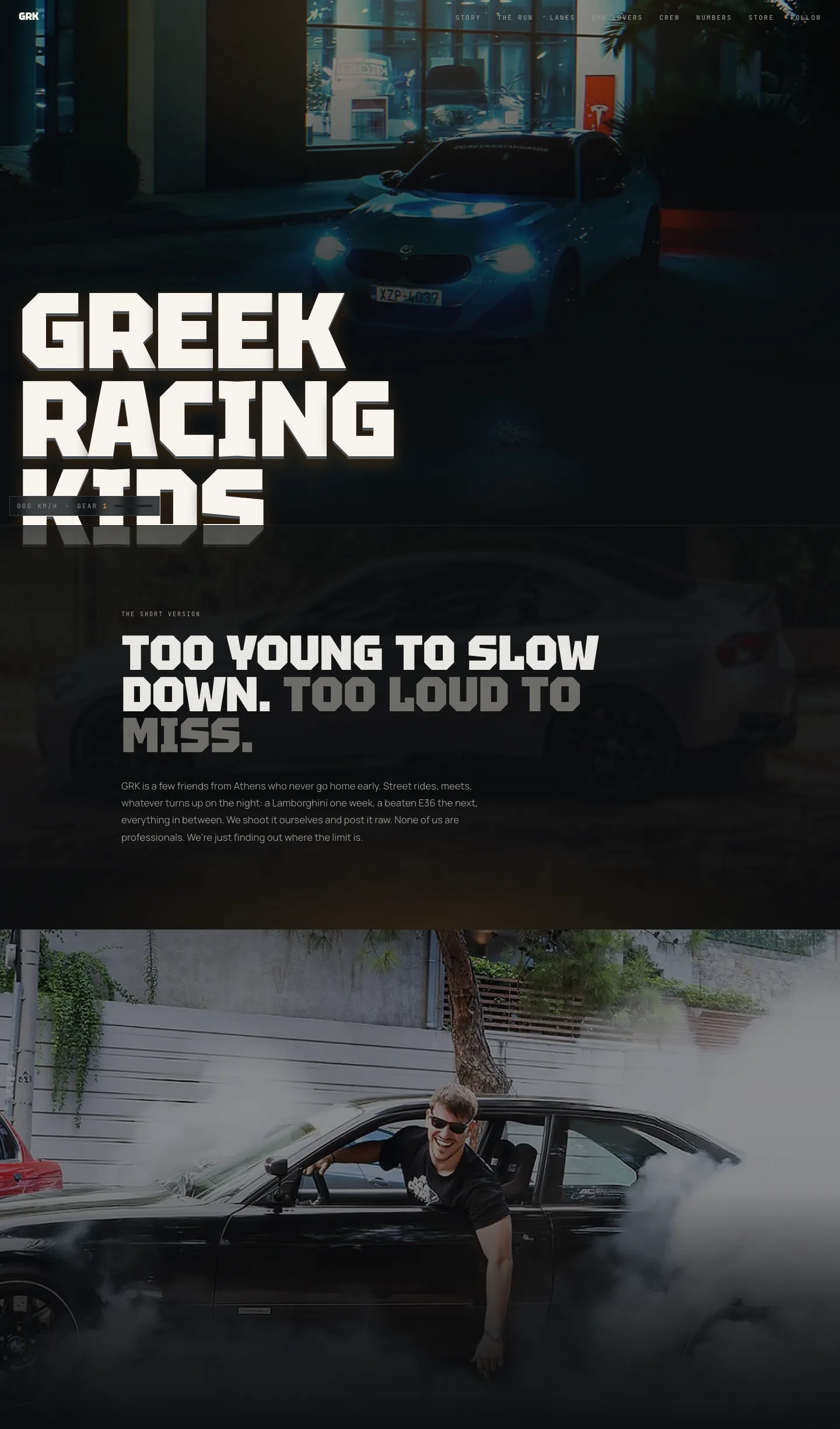 GRK, Ιστοσελίδα δημιουργού περιεχομένου